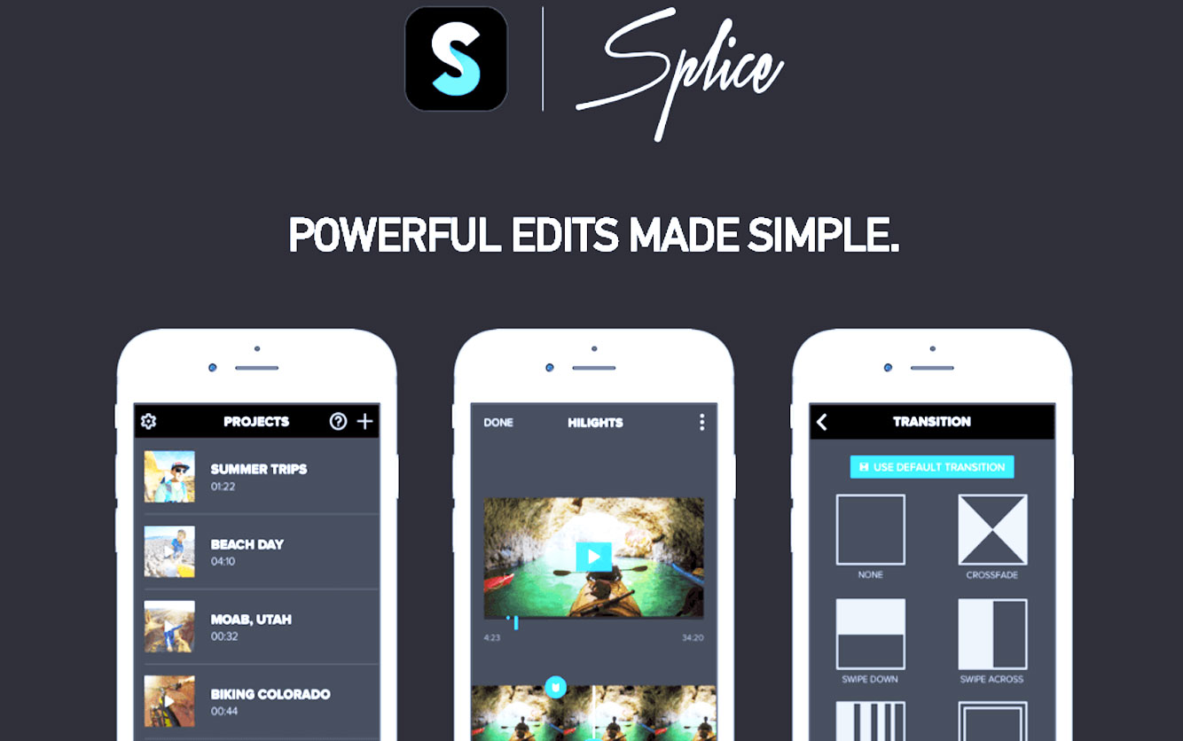 App chỉnh sửa Splice dành cho iPhone/ iPad với nhiều tính năng