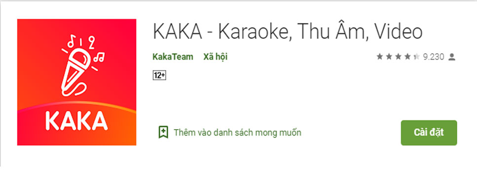 App Karaoke miễn phí cho hệ điều hành Android - KAKA