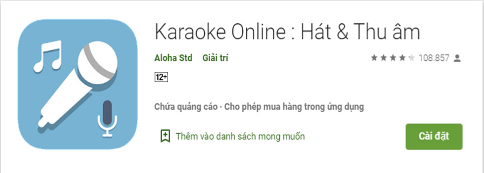 App Karaoke Online - Hát và Thu âm online miễn phí trên hệ điều hành Android